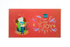 Tea for Joy Envelope with Moroccan Mint Green Tea-4 Individually Wrapped Tea Bags