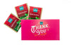 Thank You Envelope with English Breakfast Black Tea-6 Individually Wrapped Tea Bags
