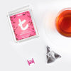 t-Series Rose with French Vanilla Ceylon Black Tea Tin Caddy-20 Luxury Tea Bags