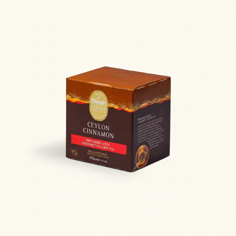 Ceylon Cinnamon Infusion with Gourmet Ceylon Tea – 20 Luxury Bags