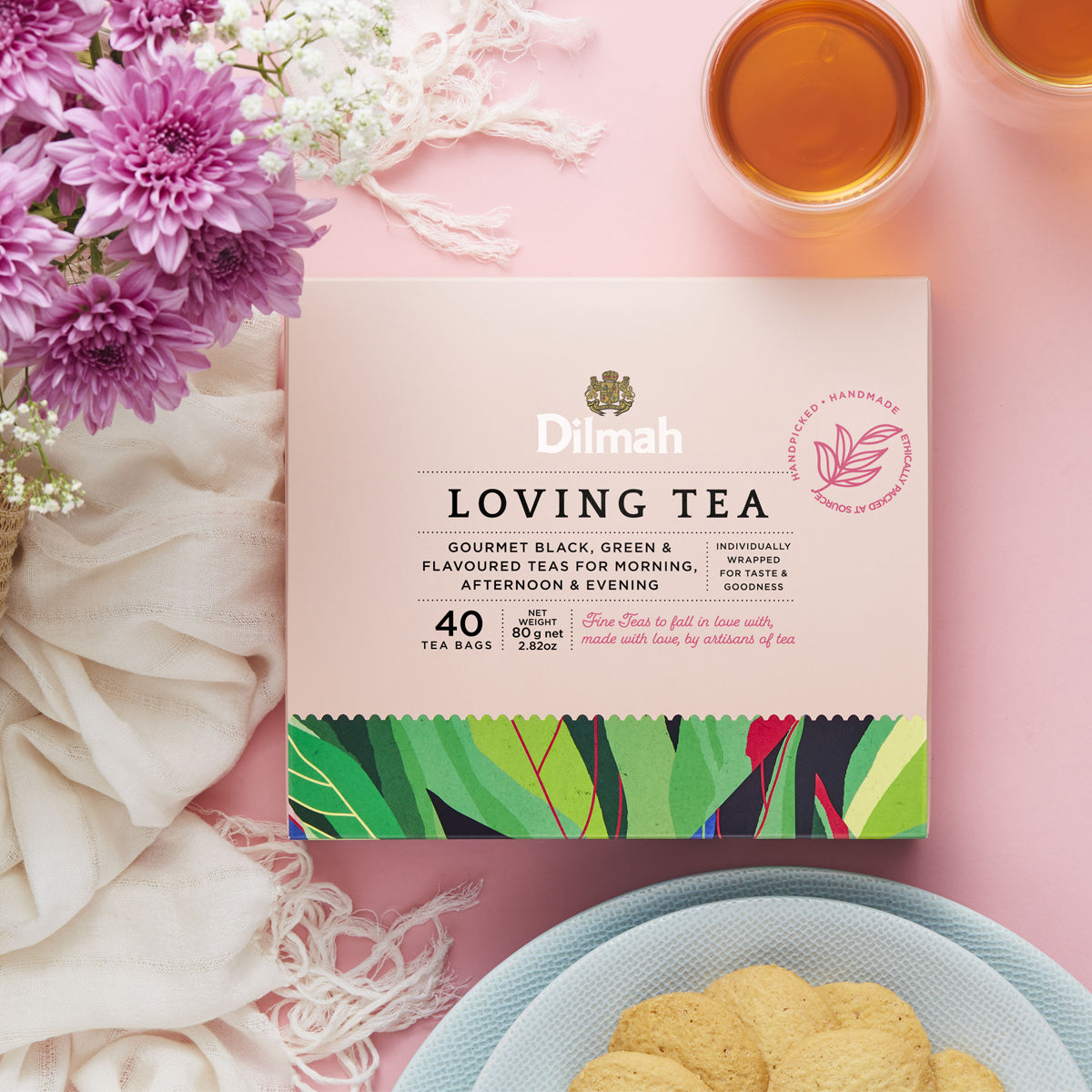 Loving Tea Variety Gift Pack-4x10 Individually Wrapped Tea Bags