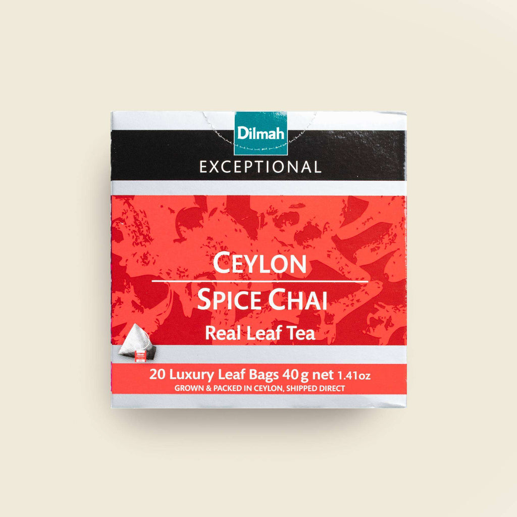 Exceptional Ceylon Spice Chai Special Black Tea-20 Luxury Leaf Tea Bags
