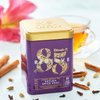 85 Reserve Ceylon Spice Chai Black Tea Tin Caddy-20 Luxury Leaf Tea Bags