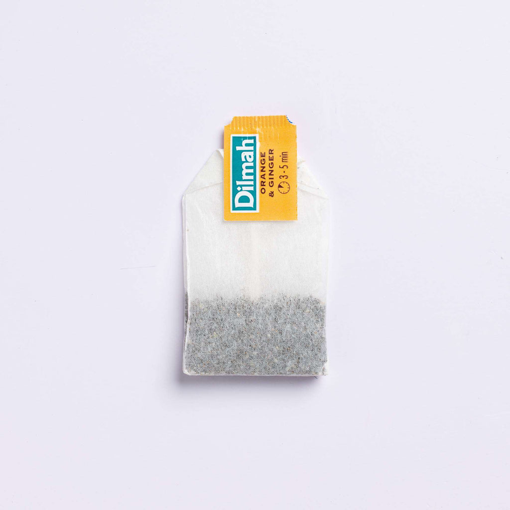 EFT Orange & Ginger Ceylon Black Tea - 20 Tea Bags with Tag