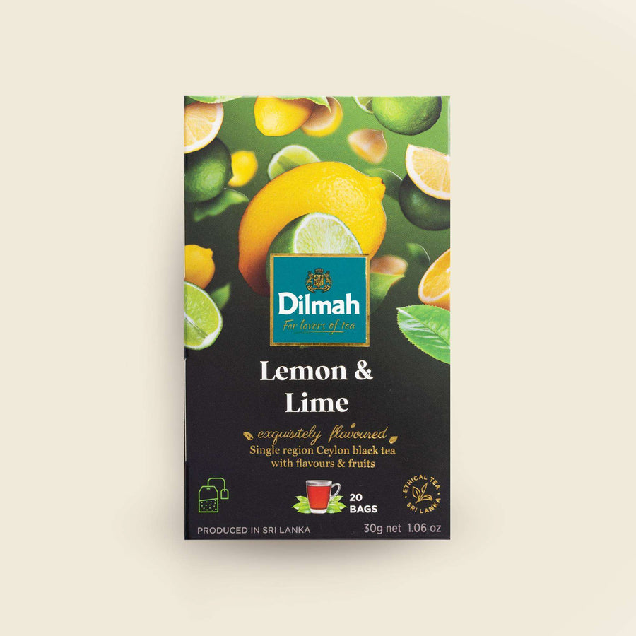 EFT Lemon & Lime Ceylon Black Tea-20 Tea Bags with Tag