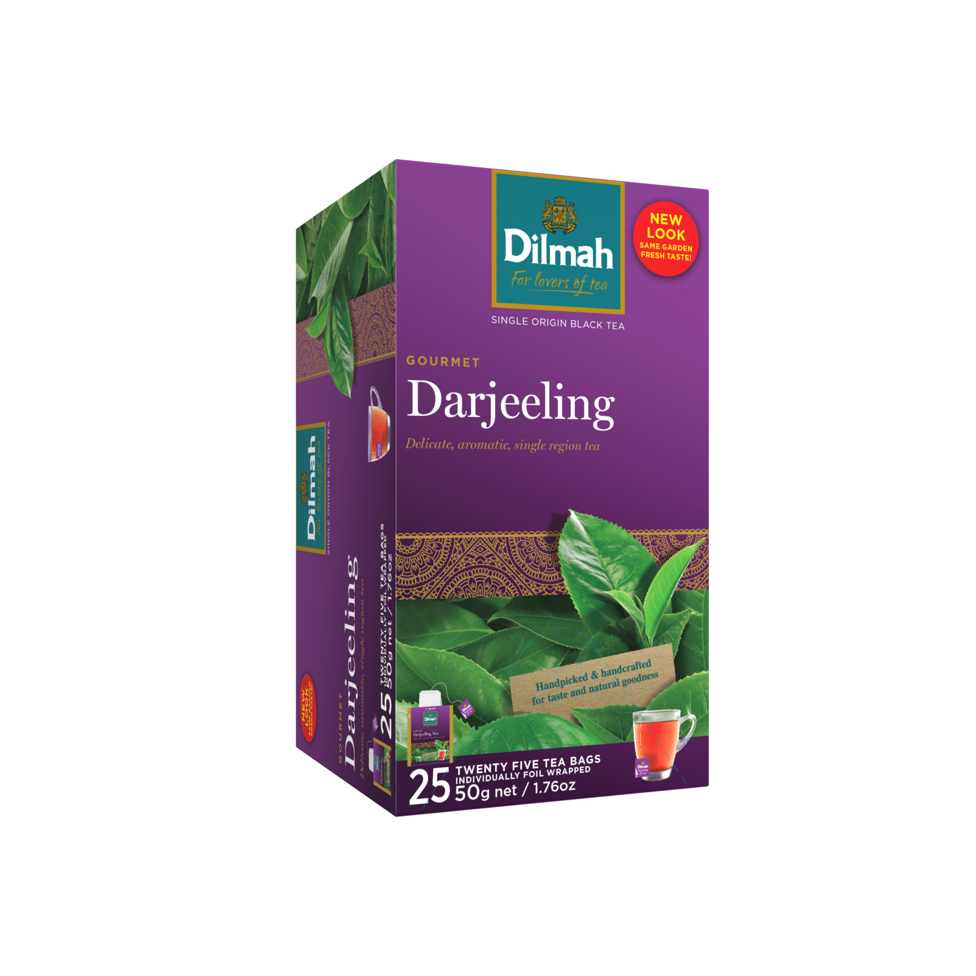 Gourmet Darjeeling Black Tea-25 Individually Wrapped Tea Bags