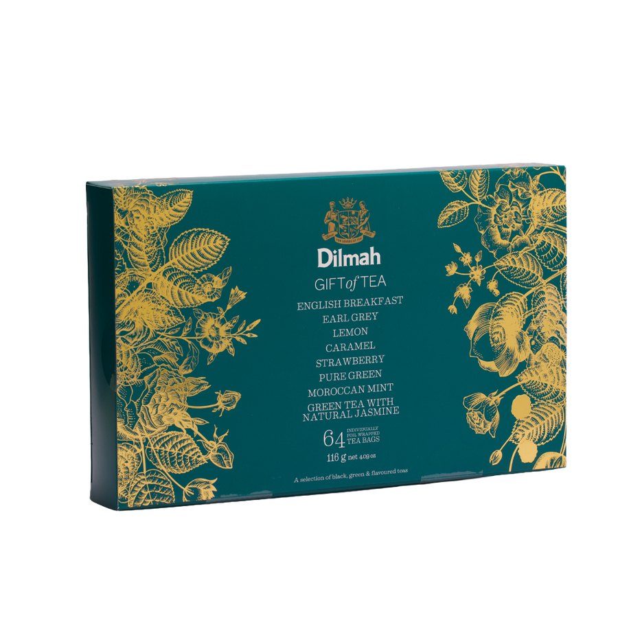 Gift of Tea Variety Pack-8x8 Individually Wrapped Tea Bags