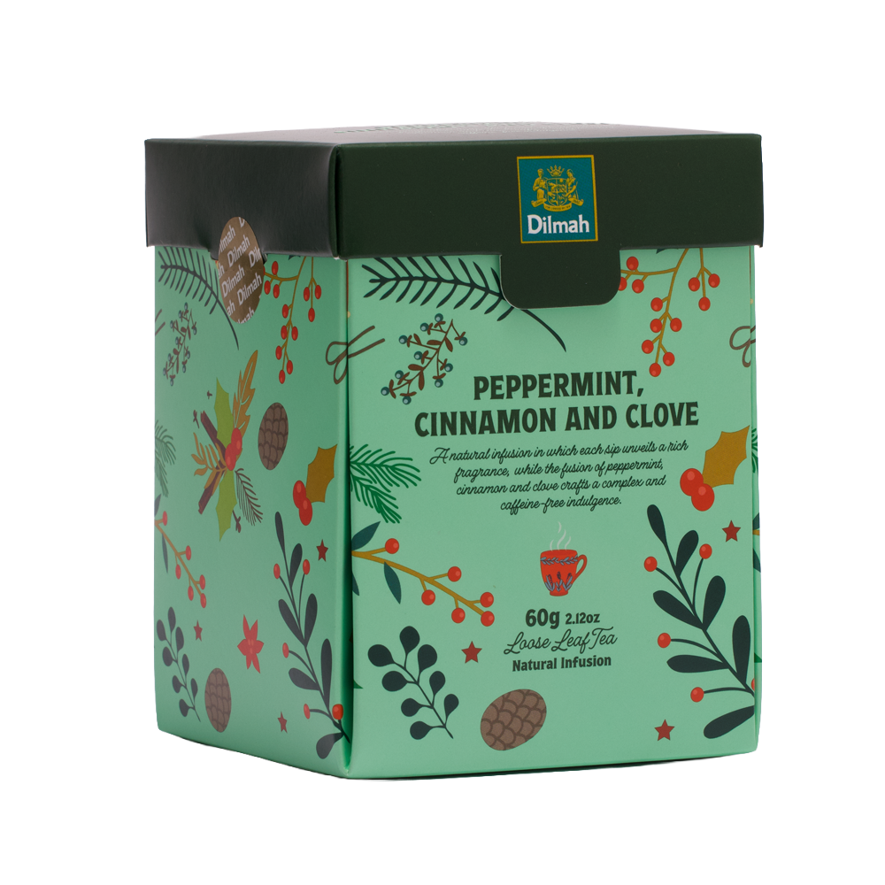 Christmas Tales Peppermint, Cinnamon & Clove Christmas Infusion - Loose Leaf Tea 60g