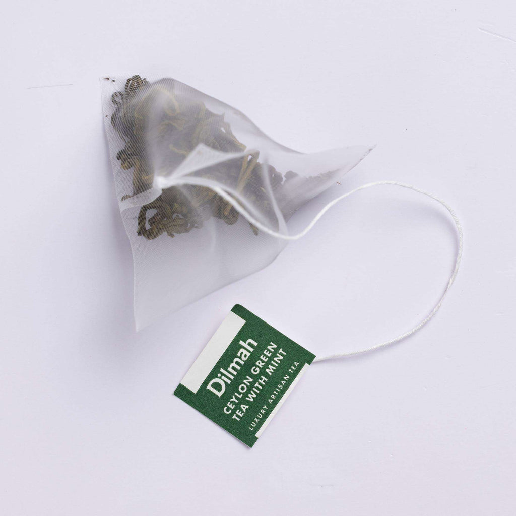 85 Reserve Ceylon Green Tea with Mint Tin Caddy-20 Luxury Leaf Tea Bags