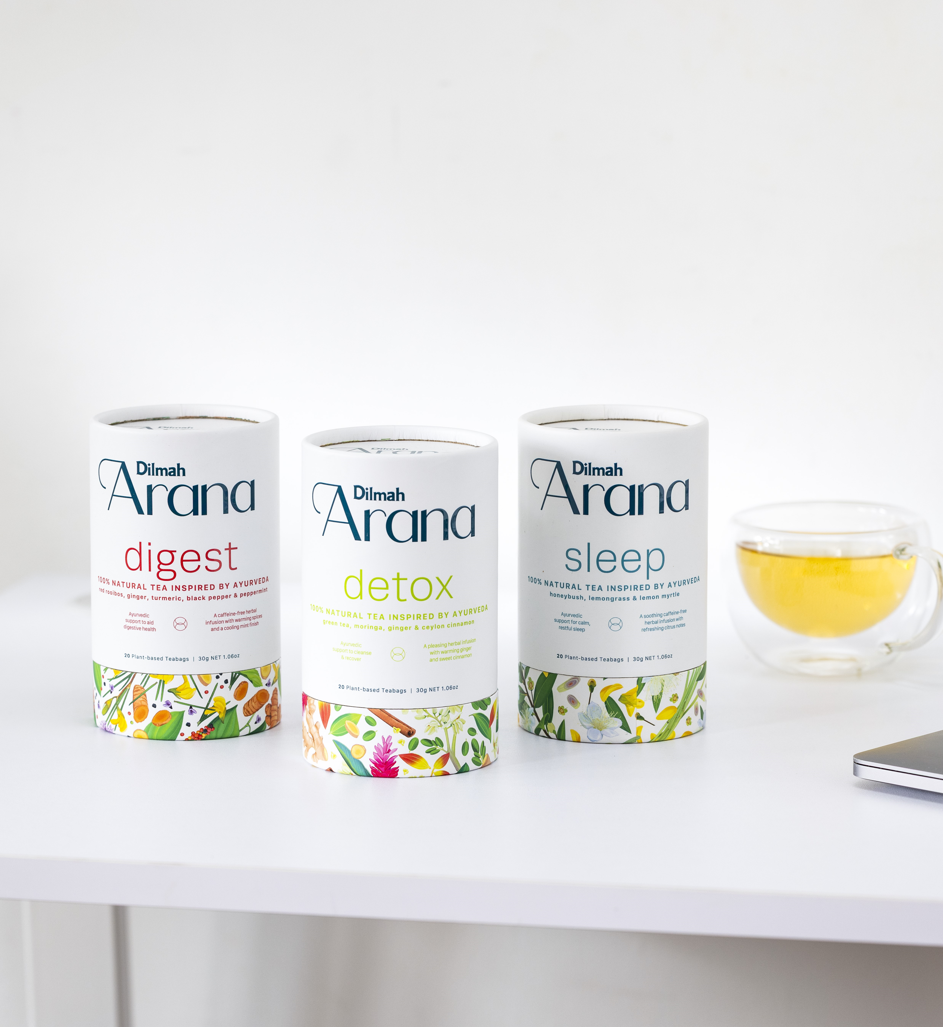 Arana Three-Step Wellness Collection by Dilmah