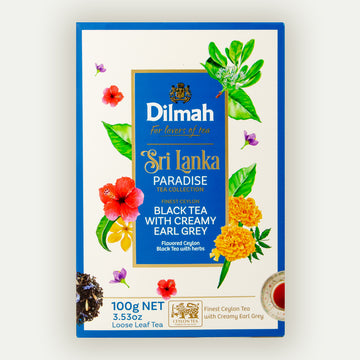 Dilmah Paradise Creamy Earl Grey Ceylon Black Tea - Loose Leaf 100g