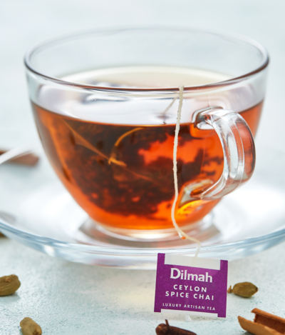 Dilmah 85 Reserve Earl Grey & Vanilla Black Tea – 20 Luxury Leaf Bags