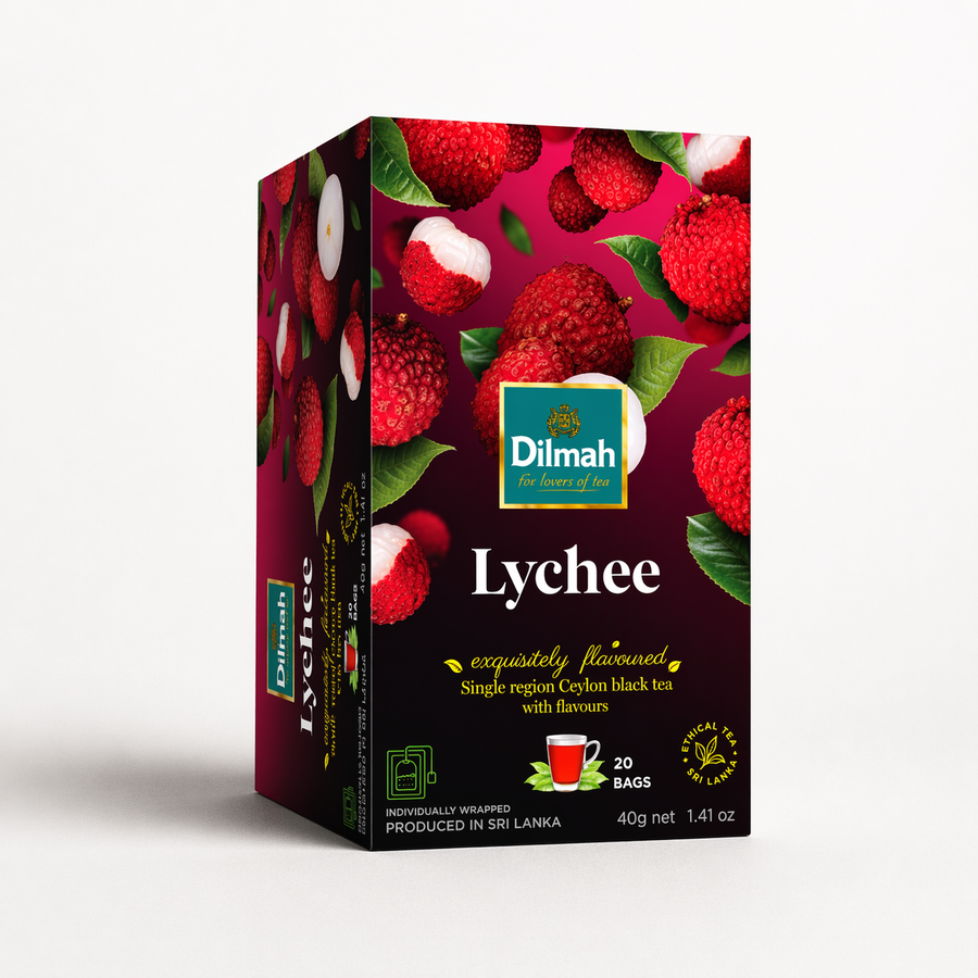 EFT Lychee Ceylon Black Tea-20 Individually Wrapped Tea Bags