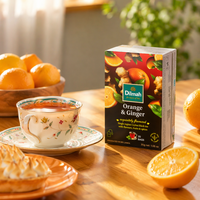 EFT Orange & Ginger Ceylon Black Tea - 20 Tea Bags with Tag