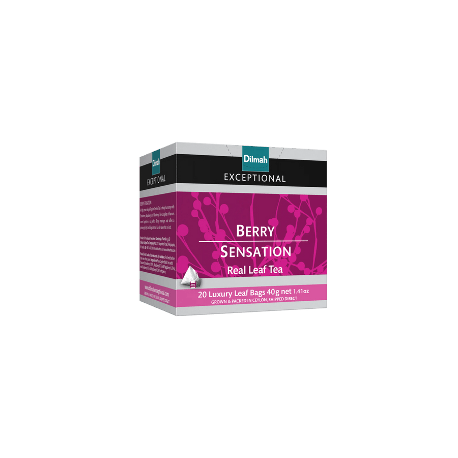 Dilmah Exceptional Berry Sensation Ceylon Tea – 20 Luxury Bags