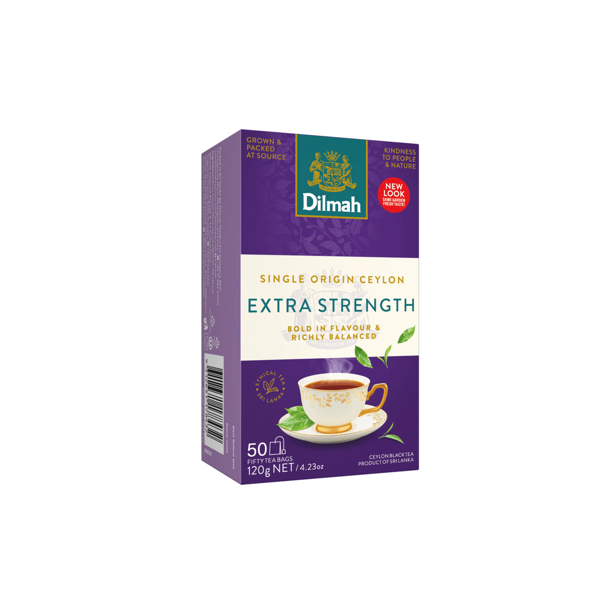 Premium Ceylon Extra Strength Black Tea-50 Tea Bags with Tag