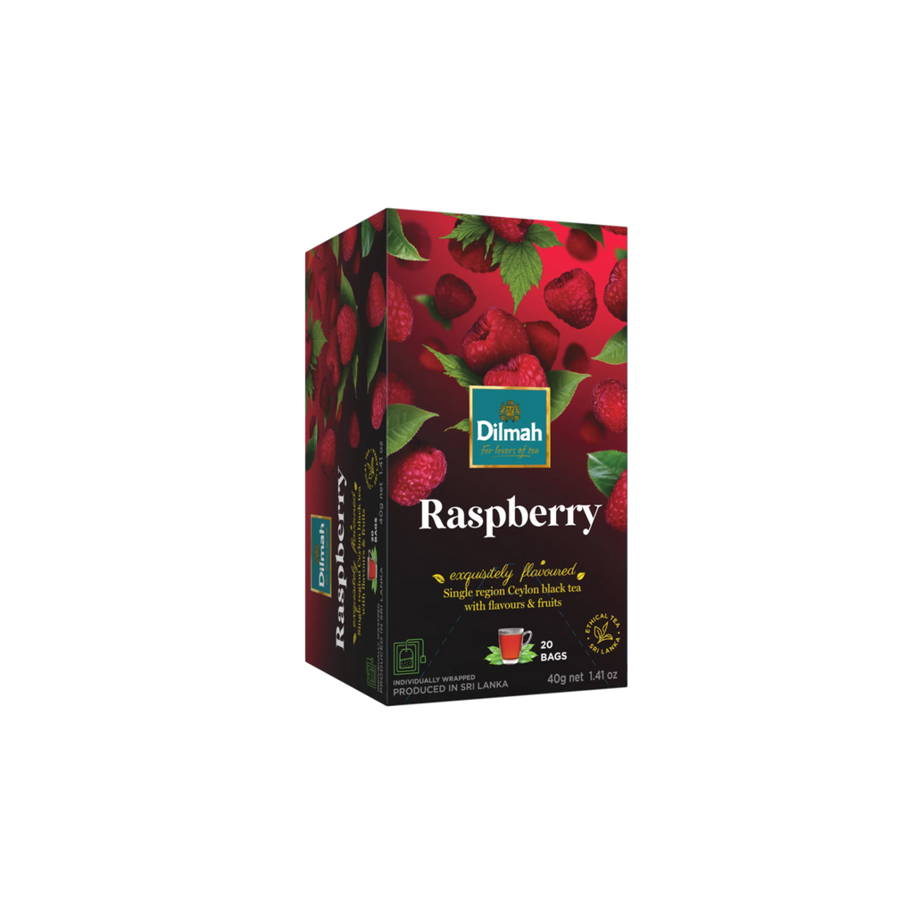 EFT Raspberry Ceylon Black Tea-20 Individually Wrapped Tea Bags
