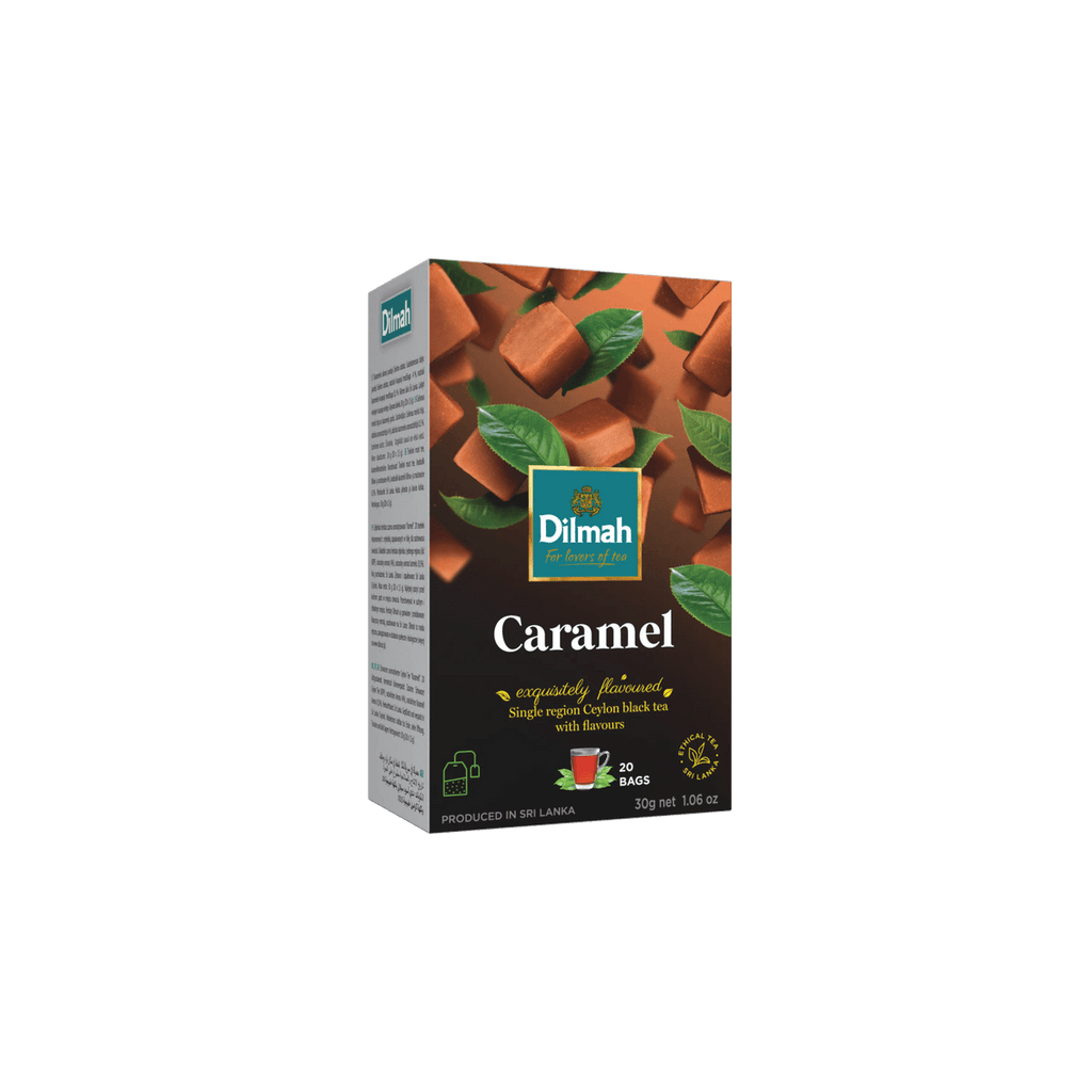 EFT Caramel Ceylon Black Tea - 20 Tea Bags with Tag