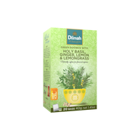 Green Rooibos Holy Basil, Ginger, Lemon & Lemongrass Infusion-20 Tea Bags with Tag