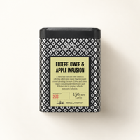 Silver Jubilee Elderflower & Hot Apple Infusion Tin Caddy-150g Loose Leaf