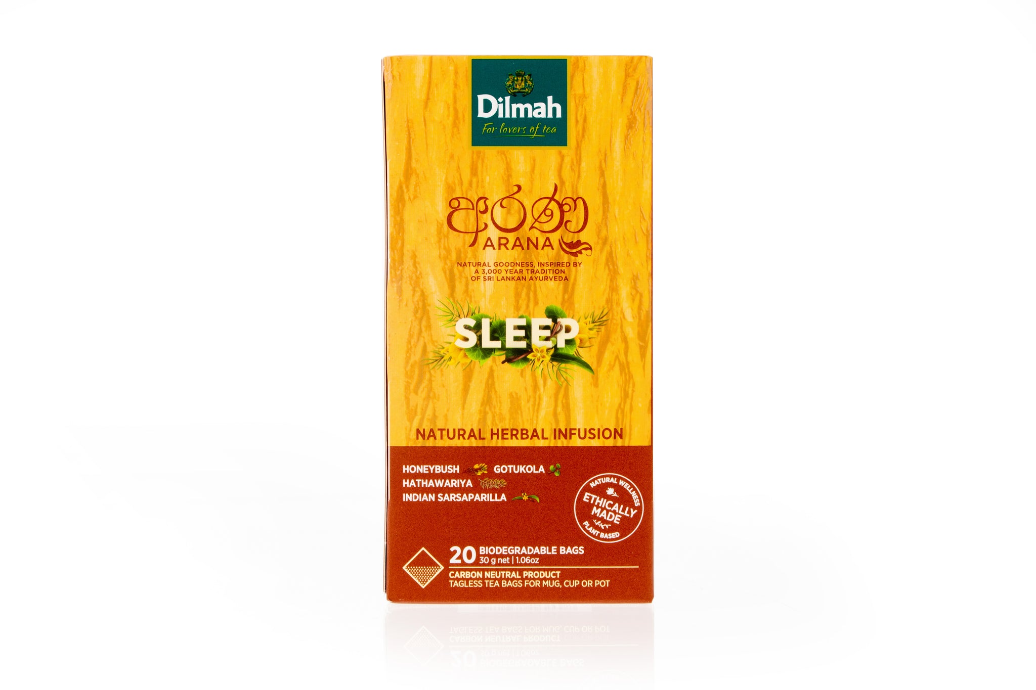 Arana Sleep Natural Herbal Infusion-20 Tagless Tea Bags