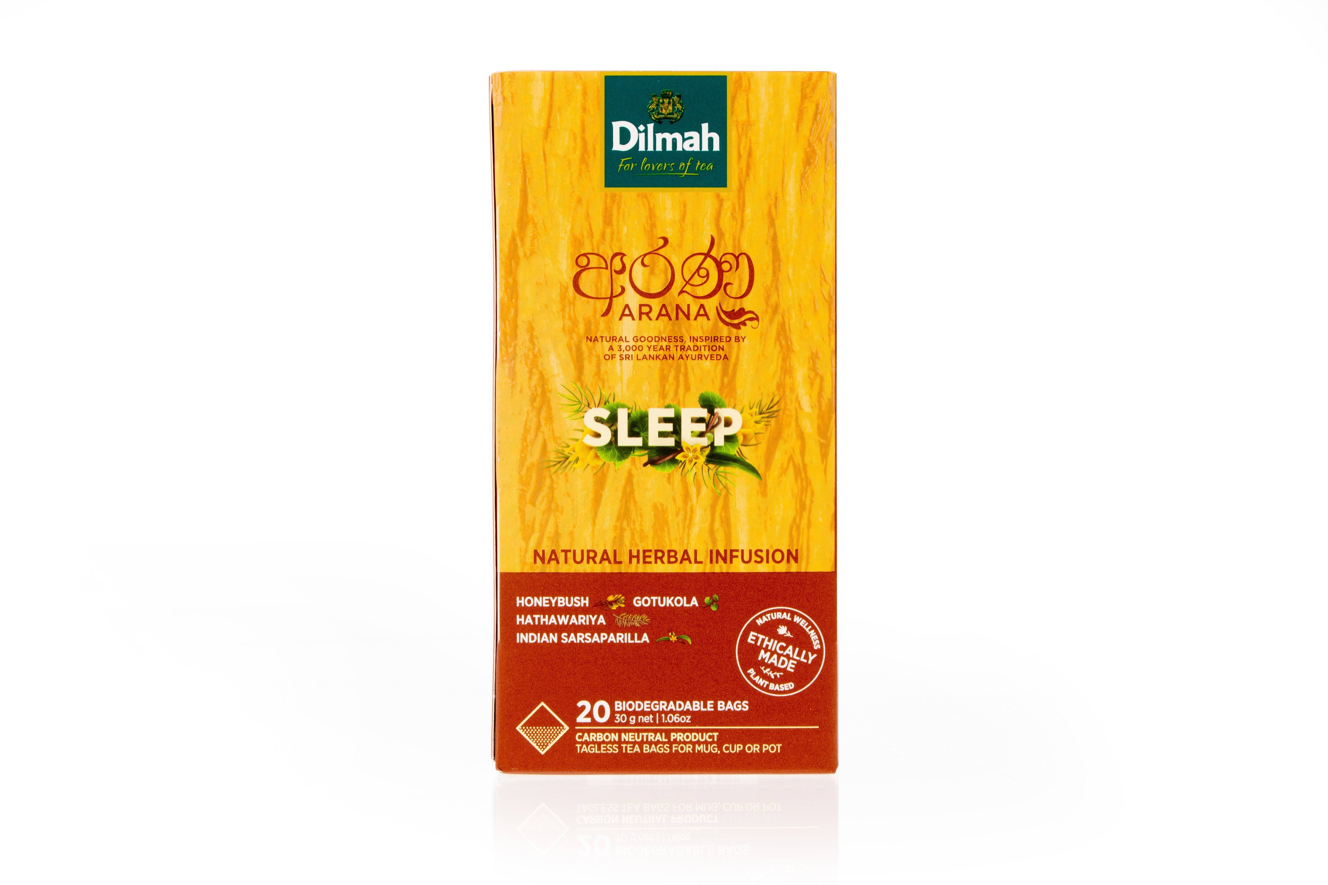 Arana Sleep Natural Herbal Infusion-20 Tagless Tea Bags