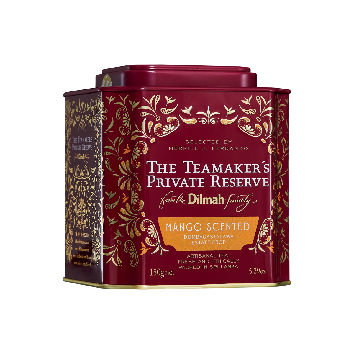 TPR Mango Scented Dombagastalawa Estate FBOP Ceylon Loose Leaf Black Tea