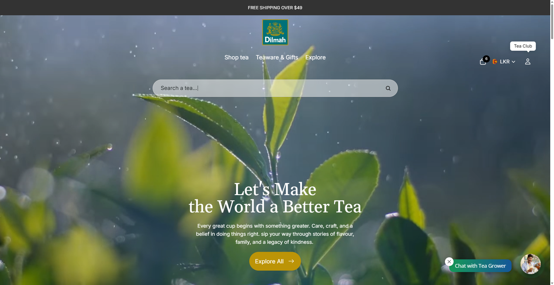 Shop All Dilmah Ceylon Teas | Pure Single Origin Tea - Dilmah Ceylon Tea