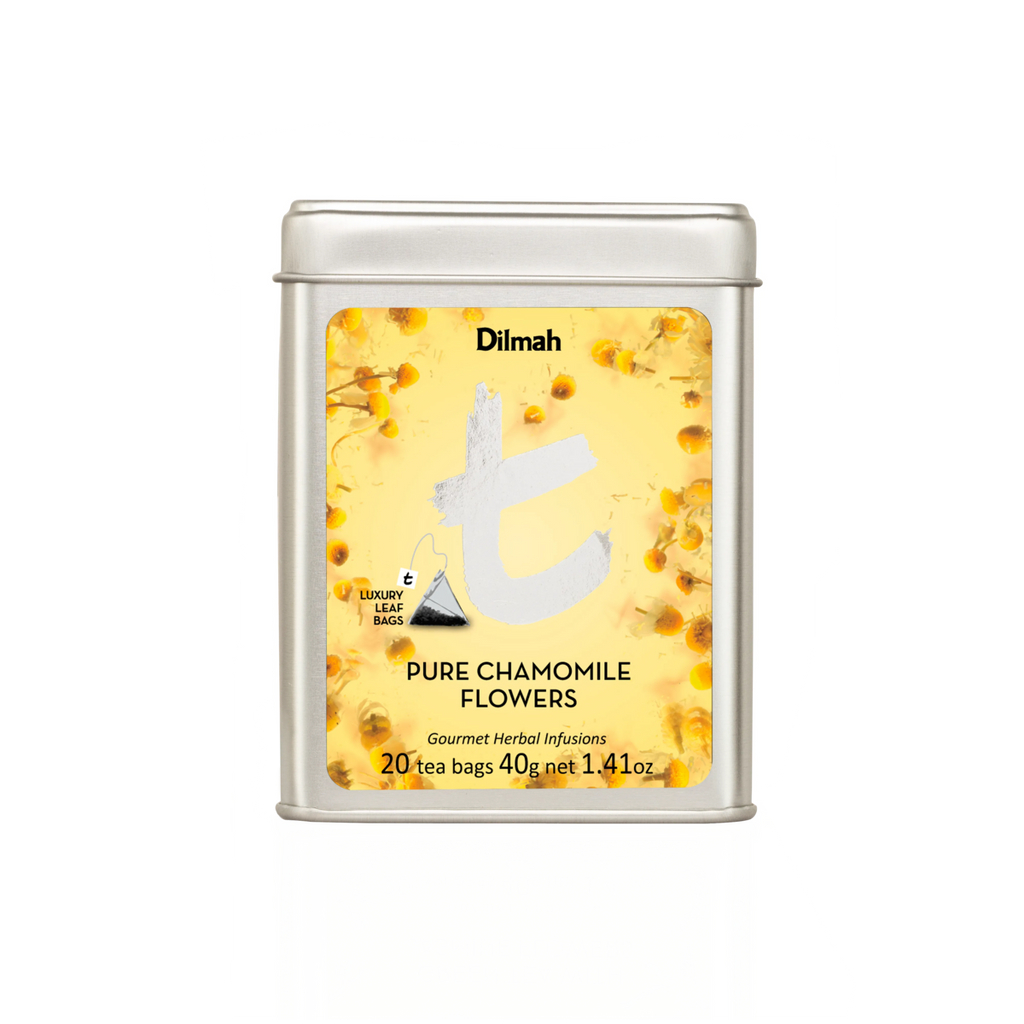 t-Series Pure Chamomile Flowers Infusion Tin Caddy