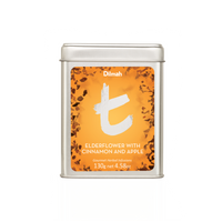t-Series Elderflower with Cinnamon and Apple Infusion Tin Caddy-130g Loose Leaf