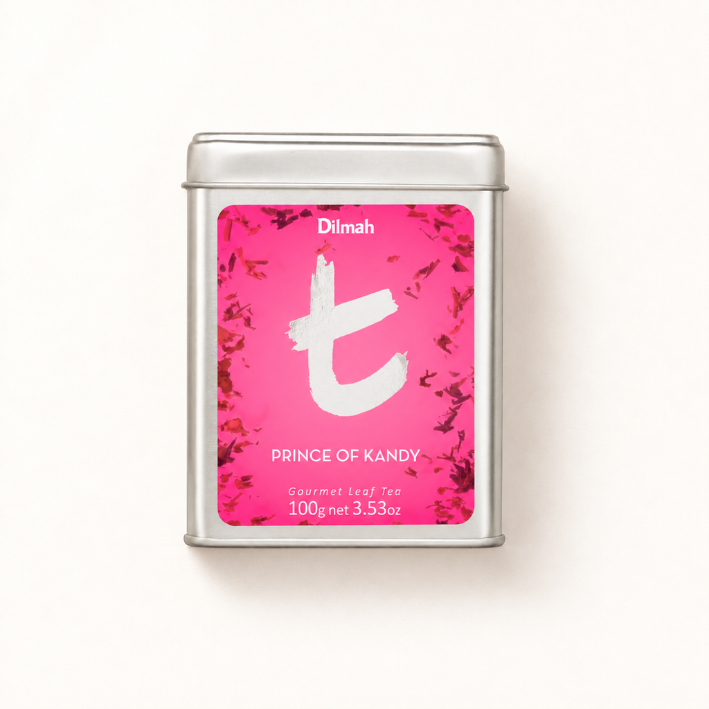 t-Series Prince of Kandy Ceylon Black Tea Tin Caddy-100g Loose Leaf