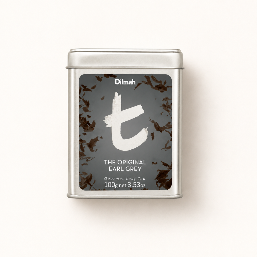 t-Series The Original Earl Grey Ceylon Black Tea Tin Caddy-100g Loose Leaf