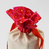 Romance in your Cuppa - a cotton gift pouch with 2 designer gourmet teas