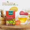 Premium Green Tea With Ginger And Lychee-20 Tea Bags with Tag