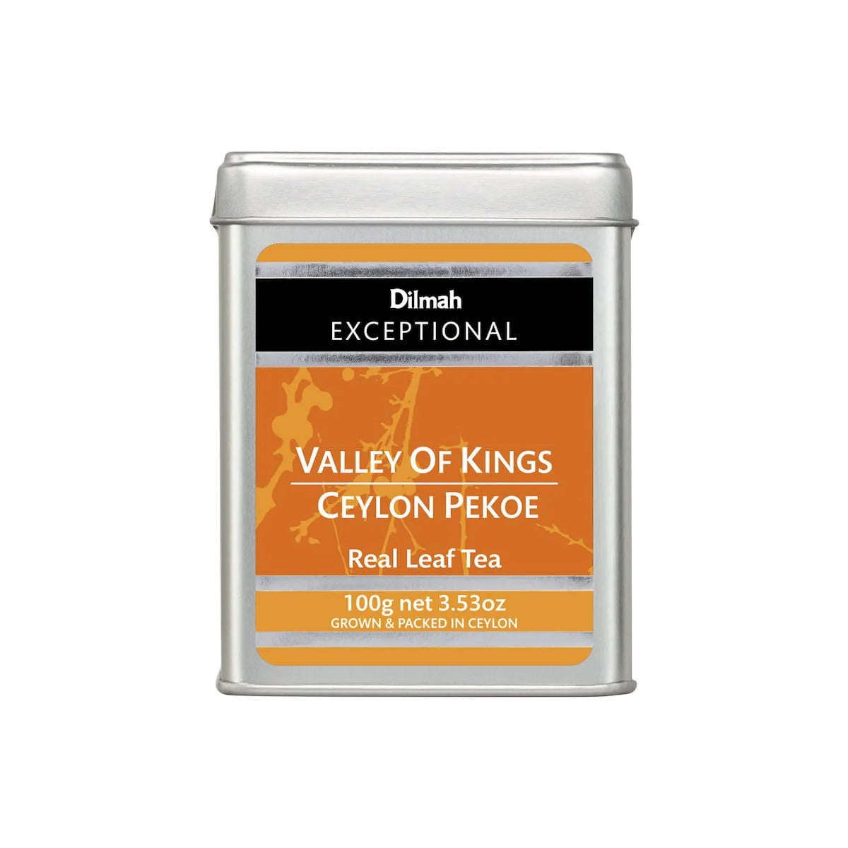 Exceptional Valley of Kings Ceylon Pekoe Tin Caddy-100g Loose Leaf