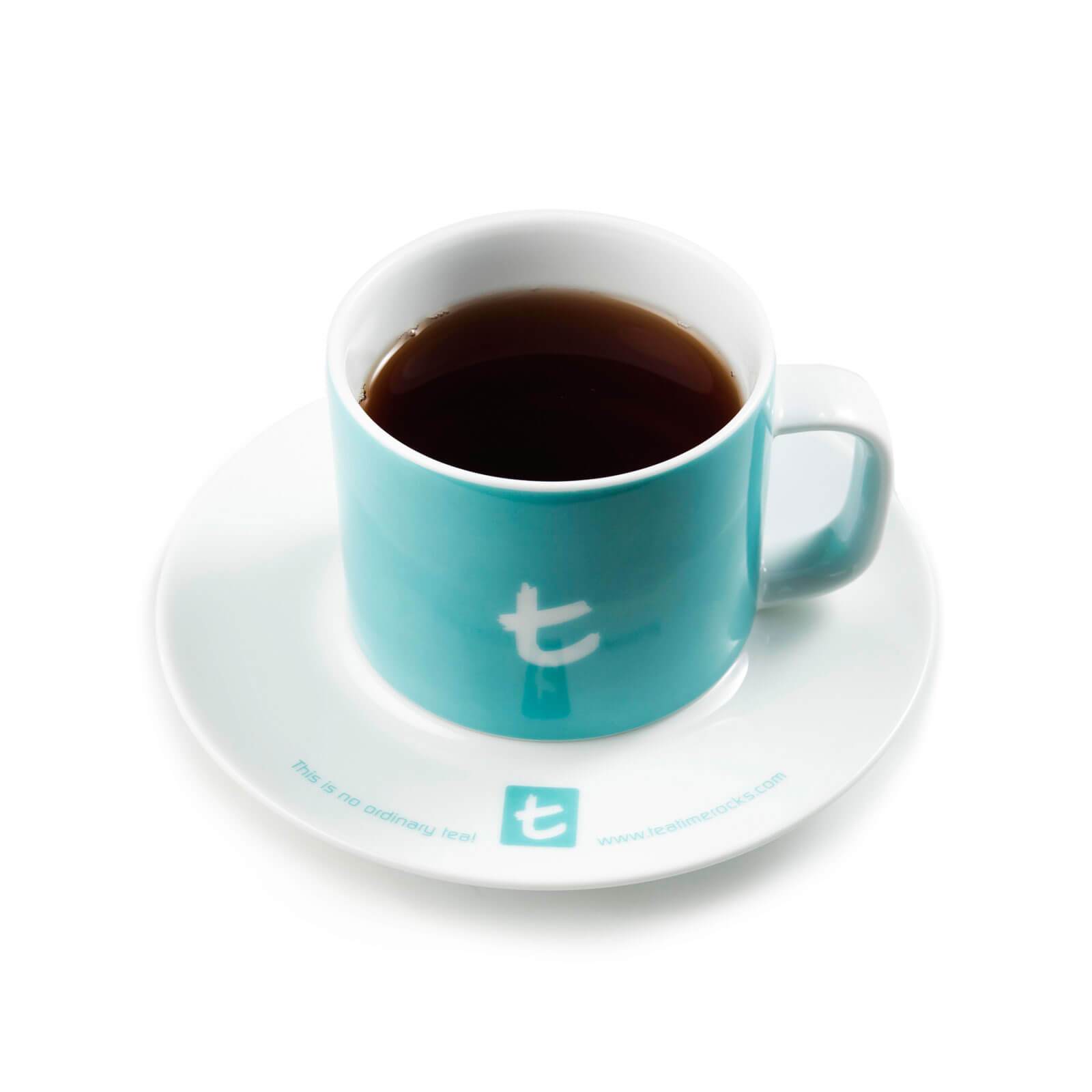 t-Series Mug & Saucer-Sky Blue (250ml)