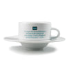 Craighead Teacup & Saucer-White (150ml)