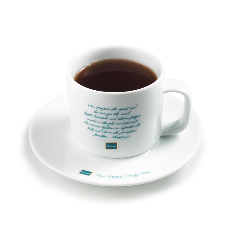 Craighead Mug and Saucer-White (250ml)