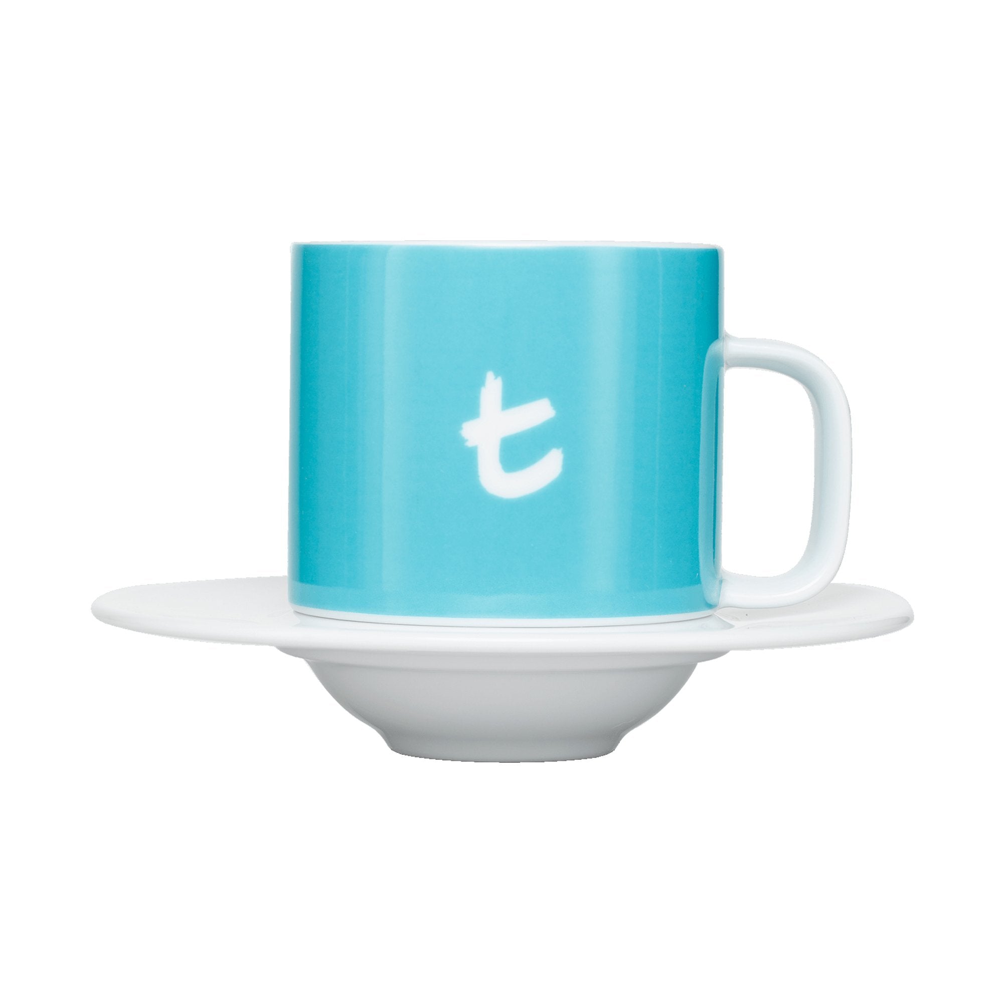 t-Series Mug & Saucer-Sky Blue (250ml)