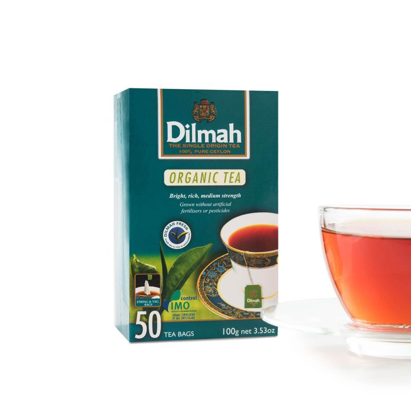 Best Organic Tea | Dilmah Organic 50 Tea Bags – Dilmah Tea