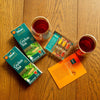 The Premium Brewing Experience - 50 Tea Bags, Tea Timer, 2 Double Wall Glasses, 1 Rules for the Tea Revolutionary Booklet